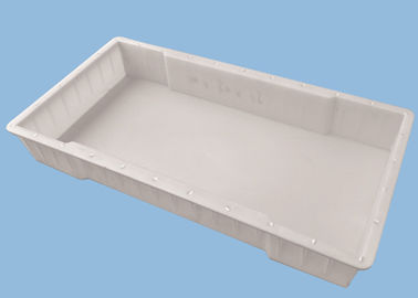 China Rectangle Concrete Walkway Molds , Channel Covers Cement Paver Molds Durable supplier