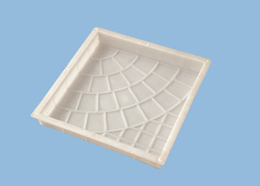China Squares Plastic Path Maker Mold , Plastic Concrete Paver Molds Forms For Walkways supplier
