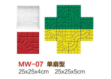 China Plastic Path Maker Mold Resistance Performance , Paving Stone Molds Good Toughness supplier