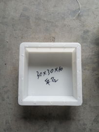 China Flat Square Concrete Patio Stone Molds , Concrete Tile Molds  30 * 30 * 10cm supplier
