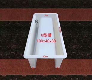 China Reinforced Concrete Drain Mould For Making U - Type Ditch Abrasion Resistance supplier