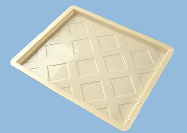 China Durable Concrete Floor Tile Molds , Concrete Block Molds Abrasion Resistance supplier