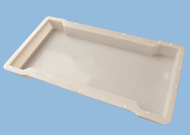 China Channel Covers Moulds Plastic Cement Molds With Water Leakage Hole 40 * 80 * 6cm supplier