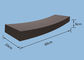 Concrete Retaining Wall Block Molds Angle Block Shape 69 * 20 * 6cm Durable supplier
